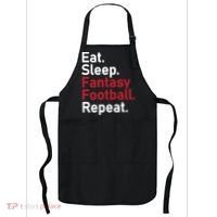 Eat Sleep Fantasy Football Repeat Apron thumb 0