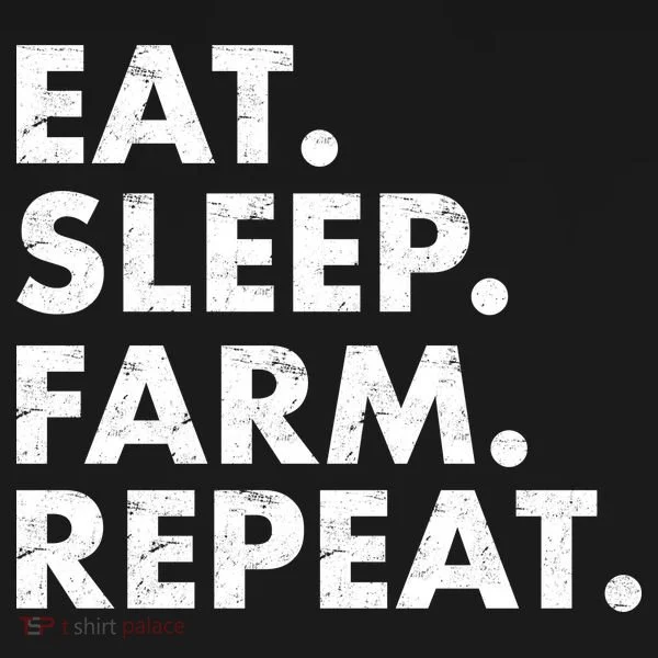 Eat Sleep Farm Repeat Backpack