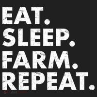 Eat Sleep Farm Repeat Tumbler thumb 3