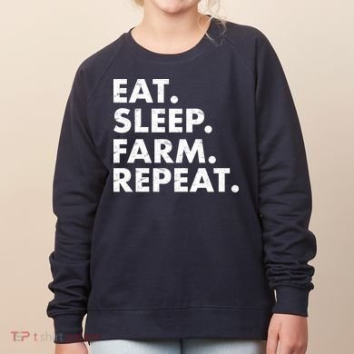 Eat Sleep Farm Repeat Women's Sweatshirt