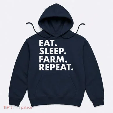 Eat Sleep Farm Repeat Hoodie