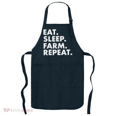 Eat Sleep Farm Repeat Apron