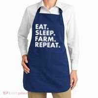 Eat Sleep Farm Repeat Apron thumb 2