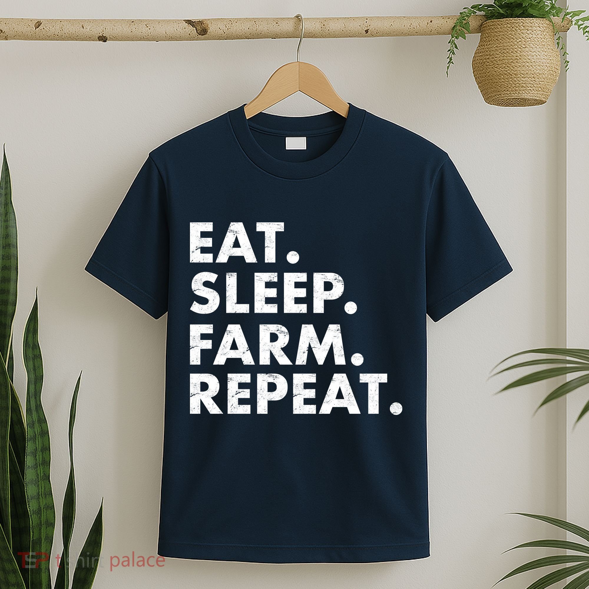 Eat Sleep Farm Repeat T-Shirt