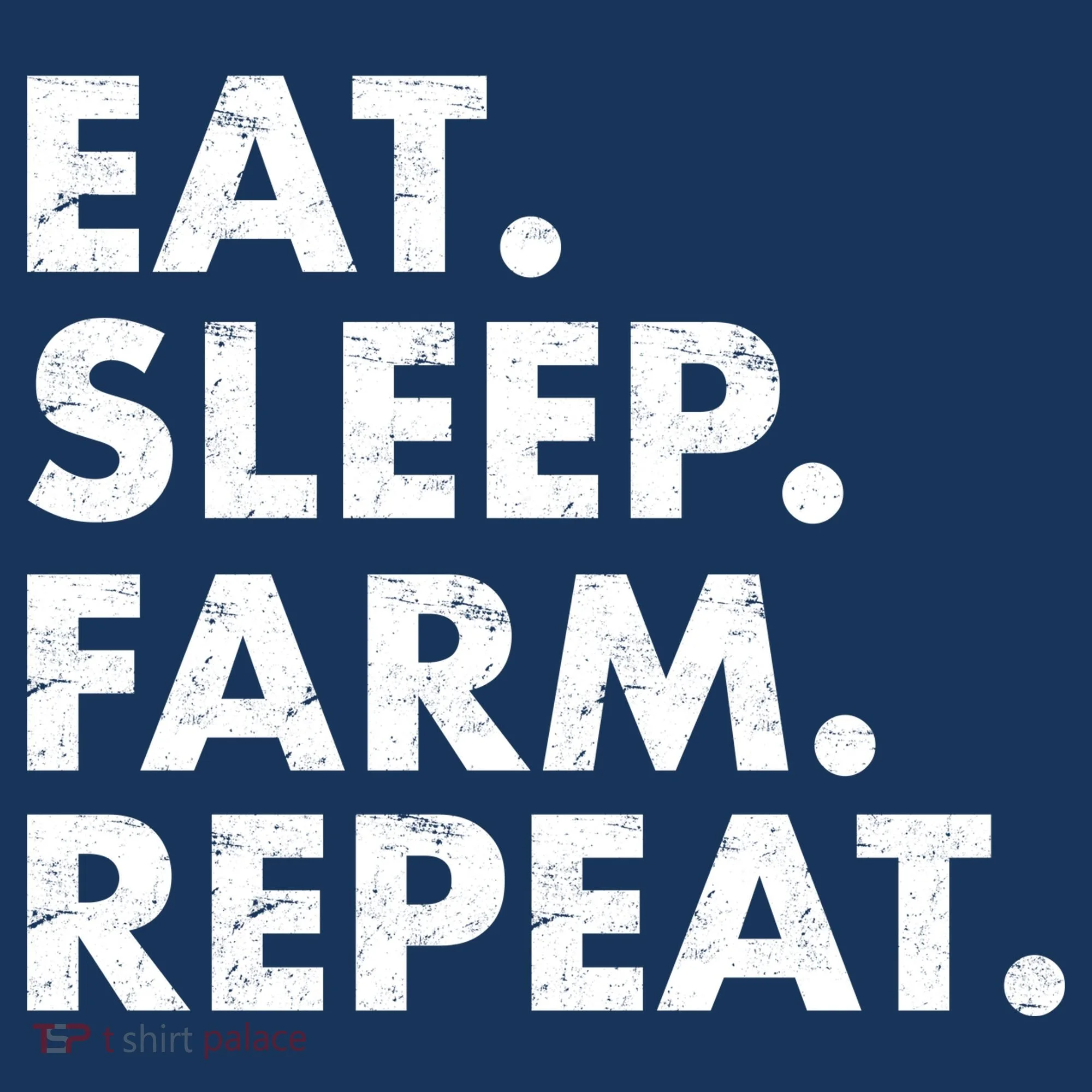 Eat Sleep Farm Repeat Beanie