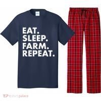 Eat Sleep Farm Repeat Pajama Set thumb 0