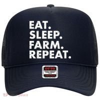 Eat Sleep Farm Repeat Hat thumb 0