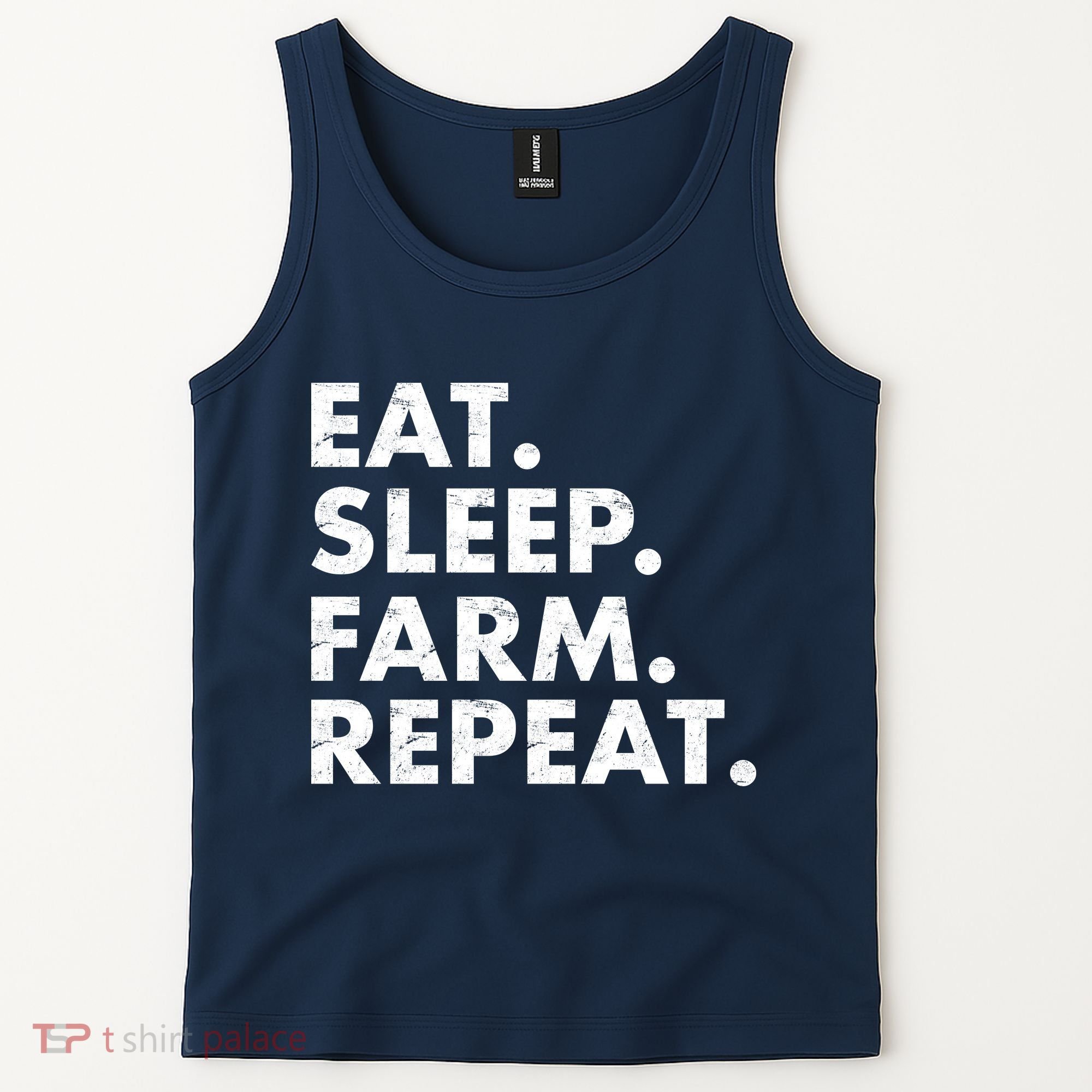 Eat Sleep Farm Repeat Tank Top