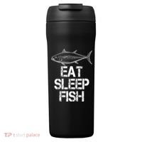 Eat Sleep Fish Fishing Fanatic 24oz Duet Stainless Steel Tumbler thumb 0