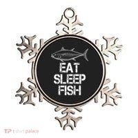 Eat Sleep Fish Fishing Fanatic Ornament thumb 0