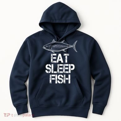 Eat Sleep Fish Fishing Fanatic Hoodie