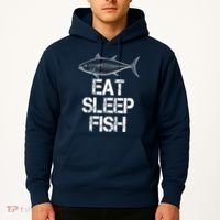 Eat Sleep Fish Fishing Fanatic Hoodie thumb 2