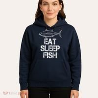 Eat Sleep Fish Fishing Fanatic Hoodie thumb 5