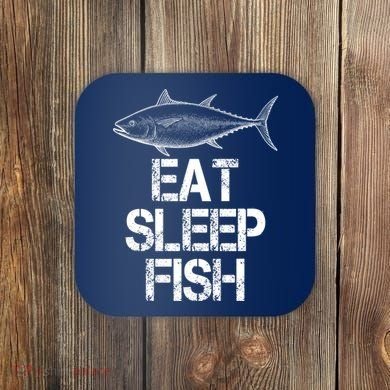 Eat Sleep Fish Fishing Fanatic Coaster