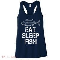 Eat Sleep Fish Fishing Fanatic Women's Tank Top thumb 0