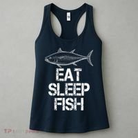 Eat Sleep Fish Fishing Fanatic Women's Tank Top thumb 3
