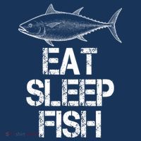 Eat Sleep Fish Fishing Fanatic Tank Top thumb 6