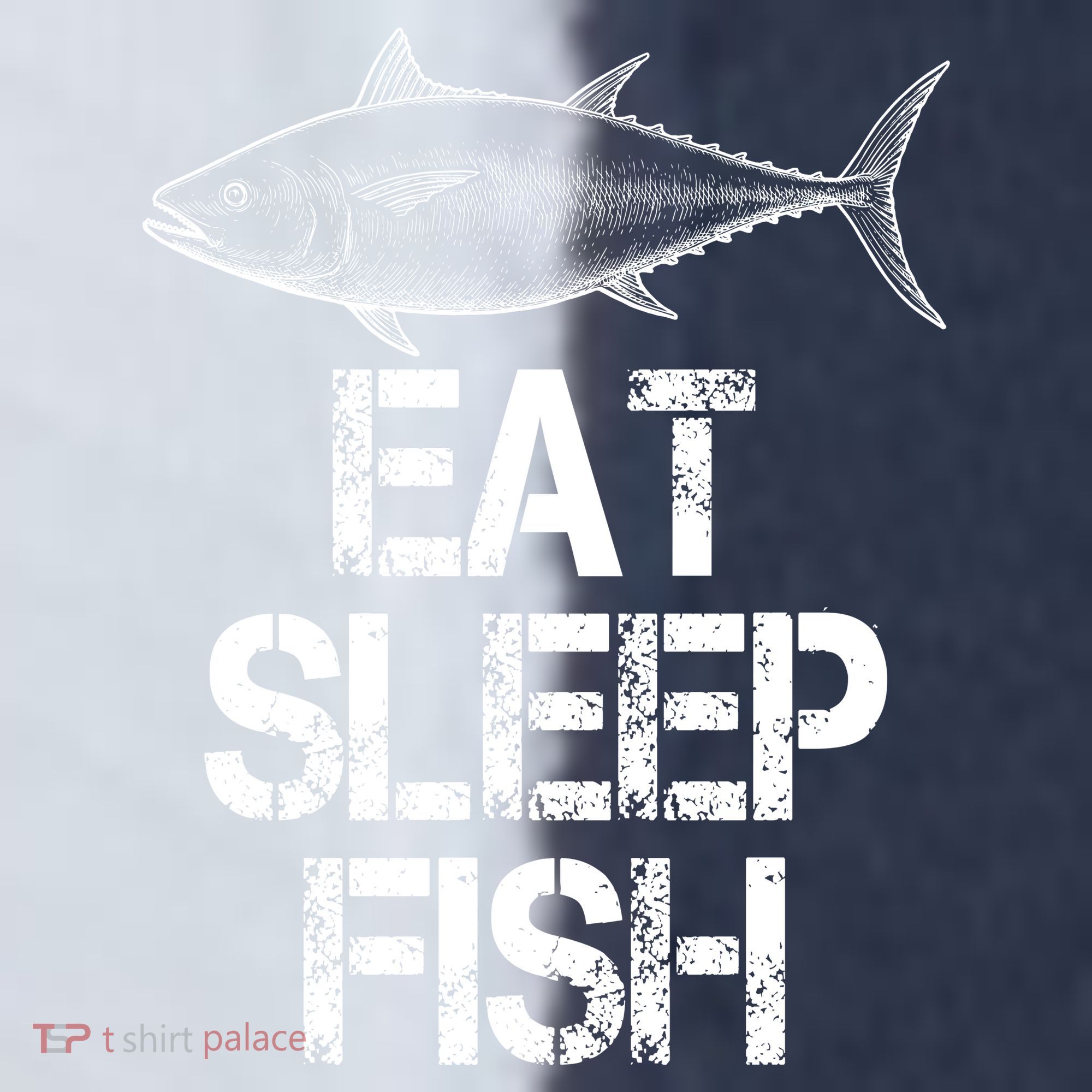 Eat Sleep Fish Fishing Fanatic Sport-Tek Competitor United Soccer Jersey