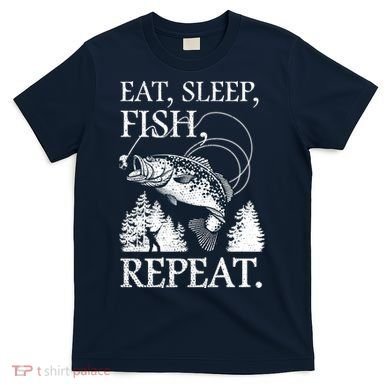Eat Sleep Fish Repeat T-Shirt