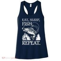 Eat Sleep Fish Repeat Women's Tank Top thumb 0
