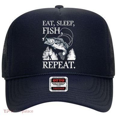 Eat Sleep Fish Repeat Hat