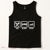 Eat Sleep Fuck Tank Top thumb 2