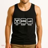 Eat Sleep Fuck Tank Top thumb 3