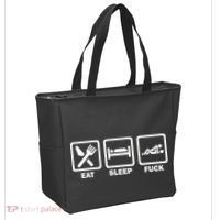 Eat Sleep Fuck Tote Bag thumb 2