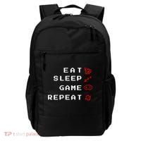 Eat Sleep Game Repeat Backpack thumb 0