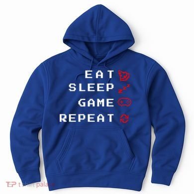 Eat Sleep Game Repeat Hoodie