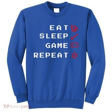 Eat Sleep Game Repeat Sweatshirt