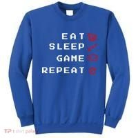 Eat Sleep Game Repeat Sweatshirt thumb 0