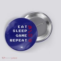Eat Sleep Game Repeat Button thumb 0