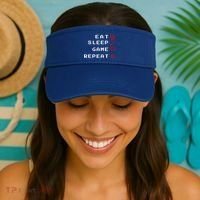 Eat Sleep Game Repeat Visor thumb 2