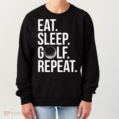 Eat Sleep Golf Repeat Women's Sweatshirt