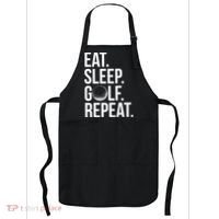 Eat Sleep Golf Repeat Apron thumb 0