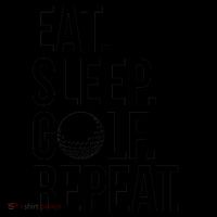 Eat Sleep Golf Repeat Coffee Mug thumb 5