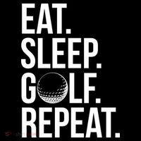 Eat Sleep Golf Repeat Women's Tank Top thumb 5
