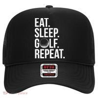 Eat Sleep Golf Repeat Hat thumb 0