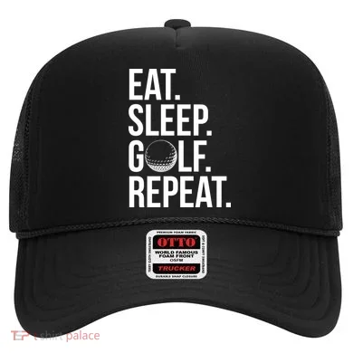 Eat Sleep Golf Repeat Hat