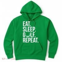 Eat Sleep Golf Repeat Hoodie thumb 0