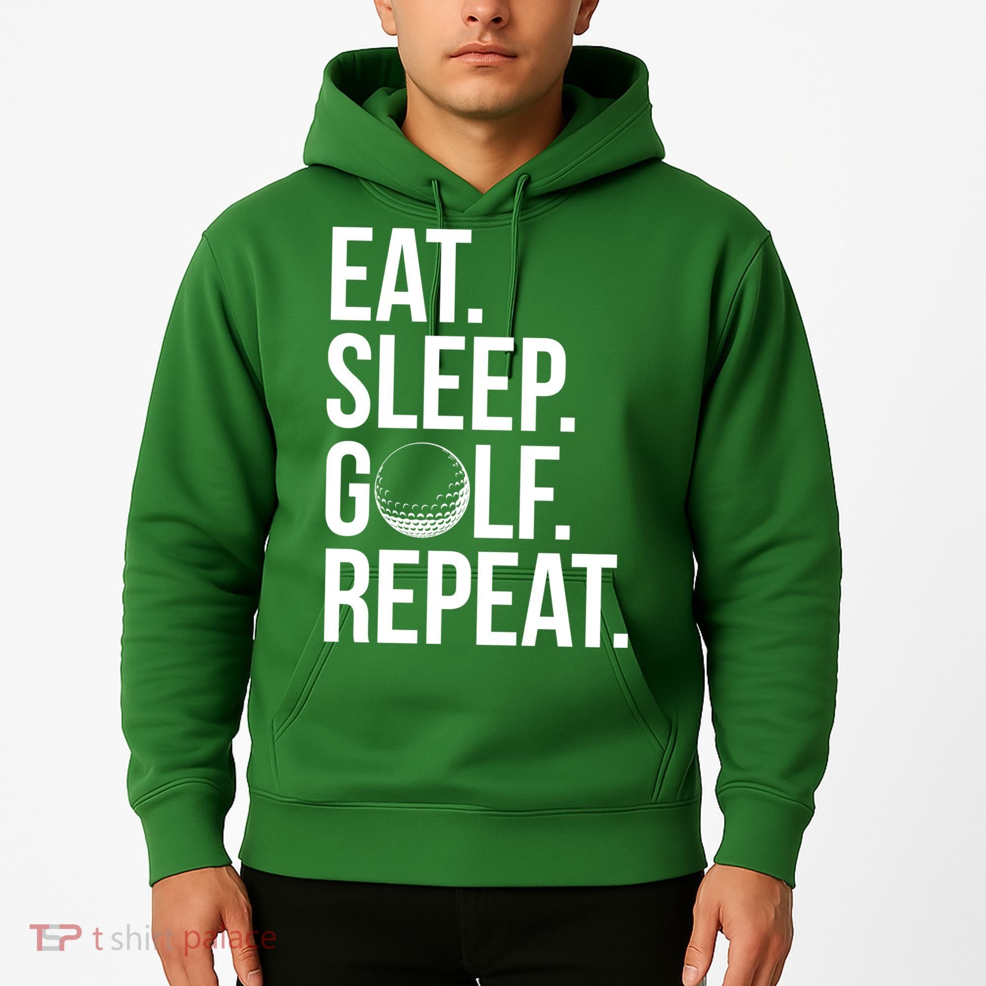 Eat Sleep Golf Repeat Hoodie