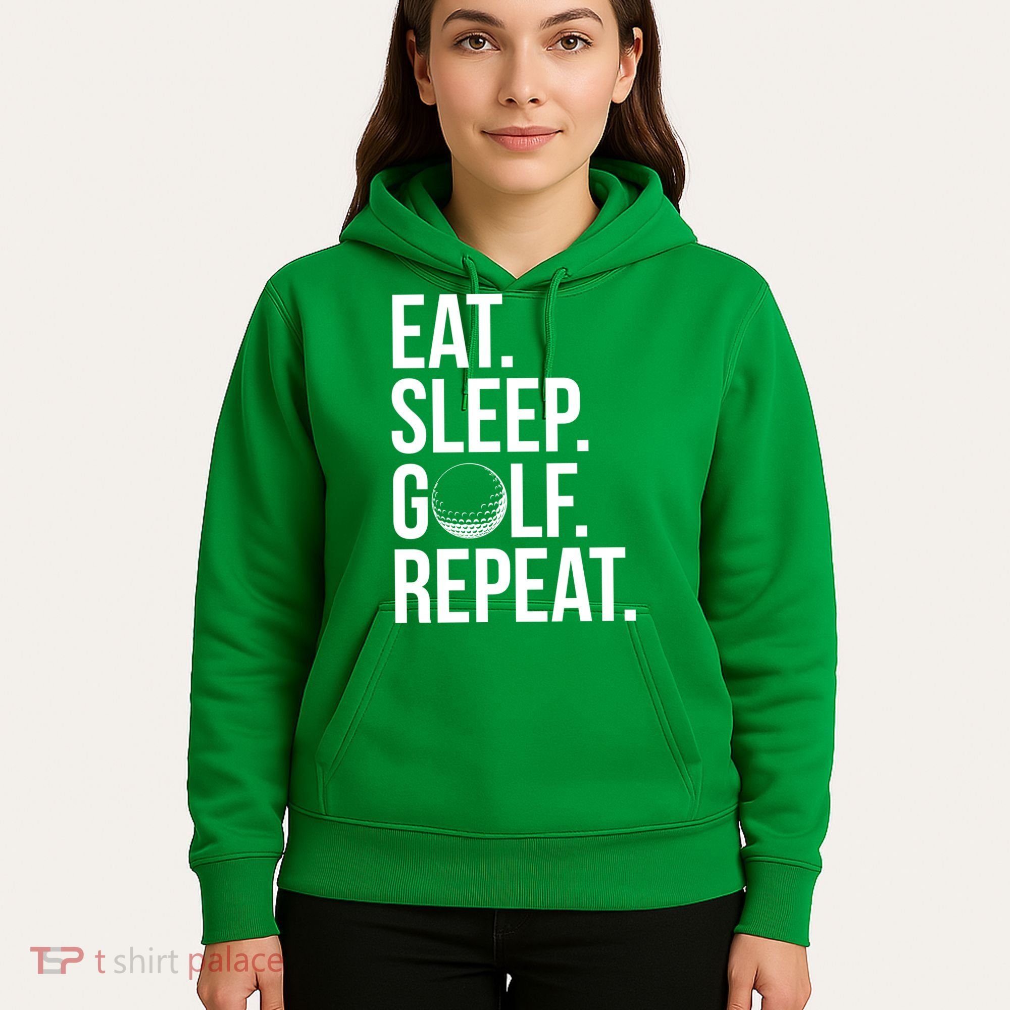 Eat Sleep Golf Repeat Hoodie