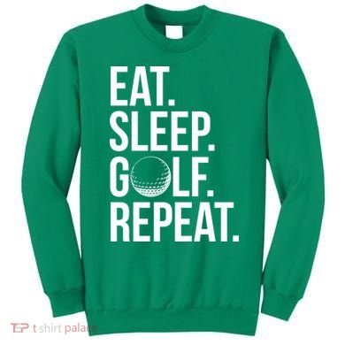 Eat Sleep Golf Repeat Sweatshirt