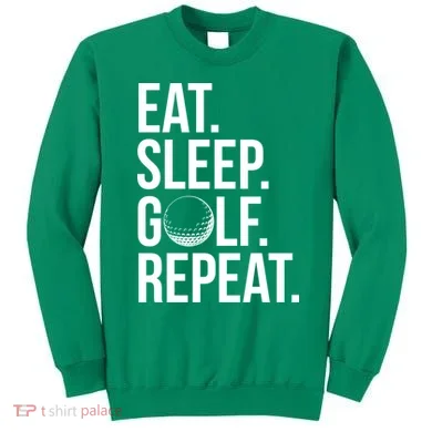 Eat Sleep Golf Repeat Sweatshirt