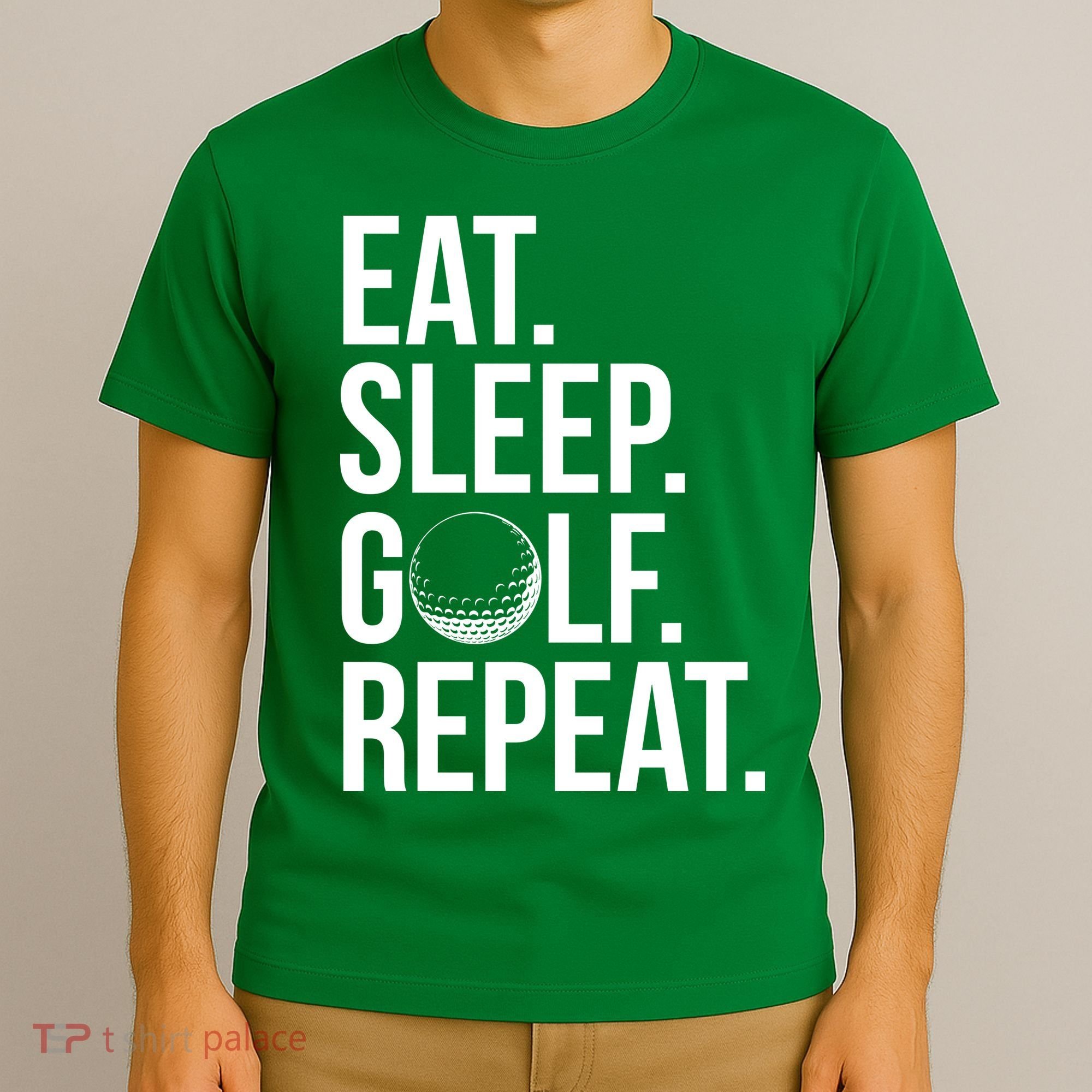 Eat Sleep Golf Repeat T-Shirt