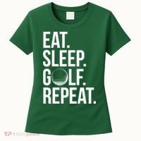 Eat Sleep Golf Repeat Women's T-Shirt thumb 0