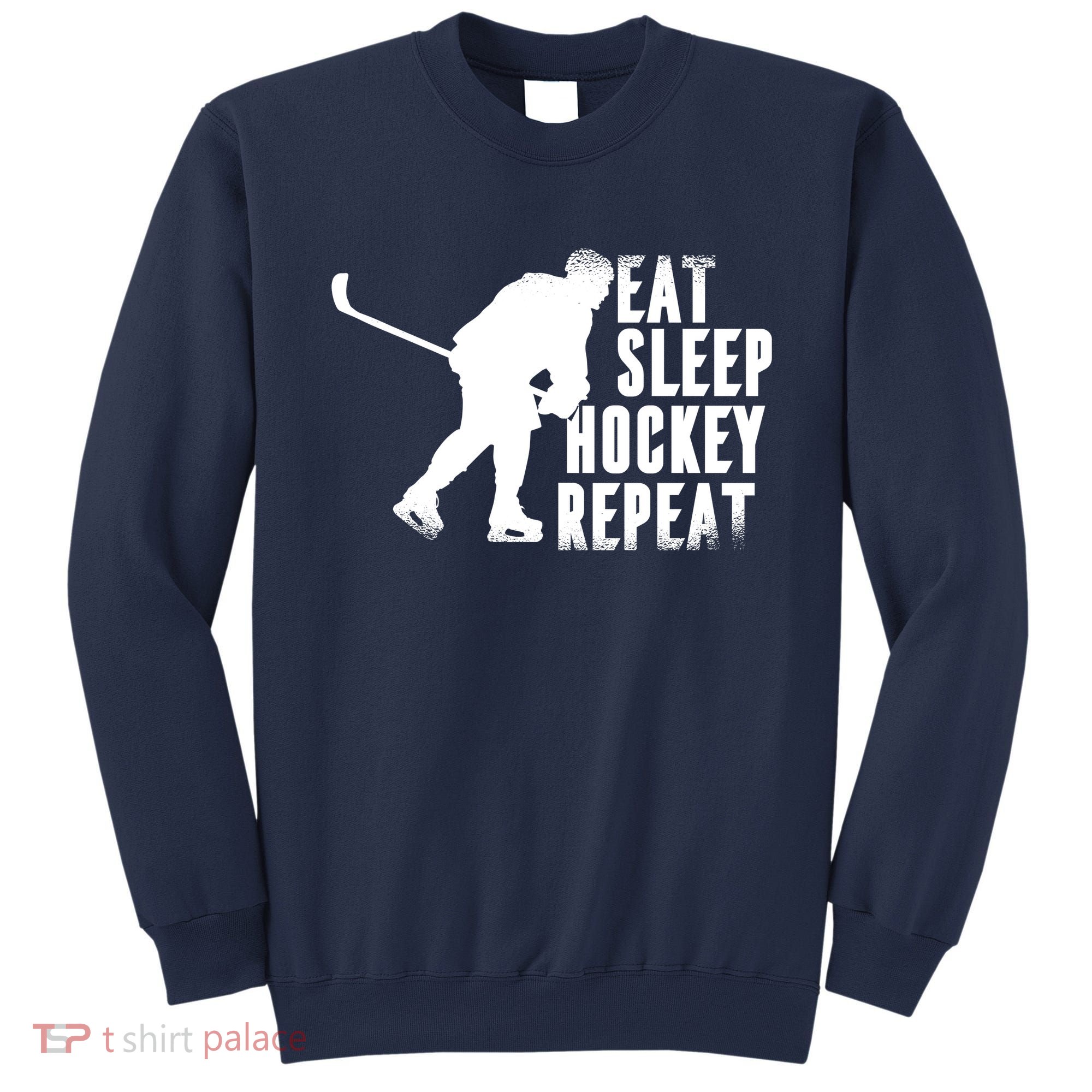 Eat Sleep Hockey Repeat Sweatshirt
