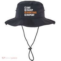 Eat Sleep Hunt Repeat Bucket Hat thumb 0