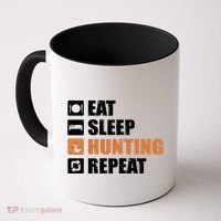 Eat Sleep Hunt Repeat Coffee Mug thumb 0